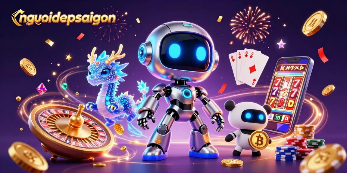 Experience thrilling gaming at nguoidepsaigon with 3D characters and dynamic casino elements.