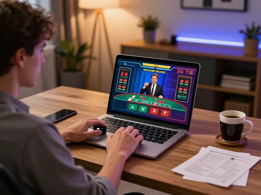 Engaging in live dealer blackjack at home with 789 win strategies for better odds.