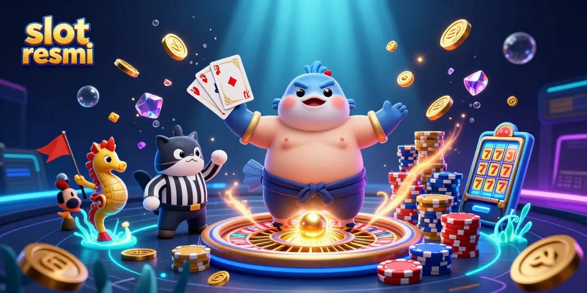 Experience thrilling wins at slot resmi with vibrant underwater gaming action and engaging characters.