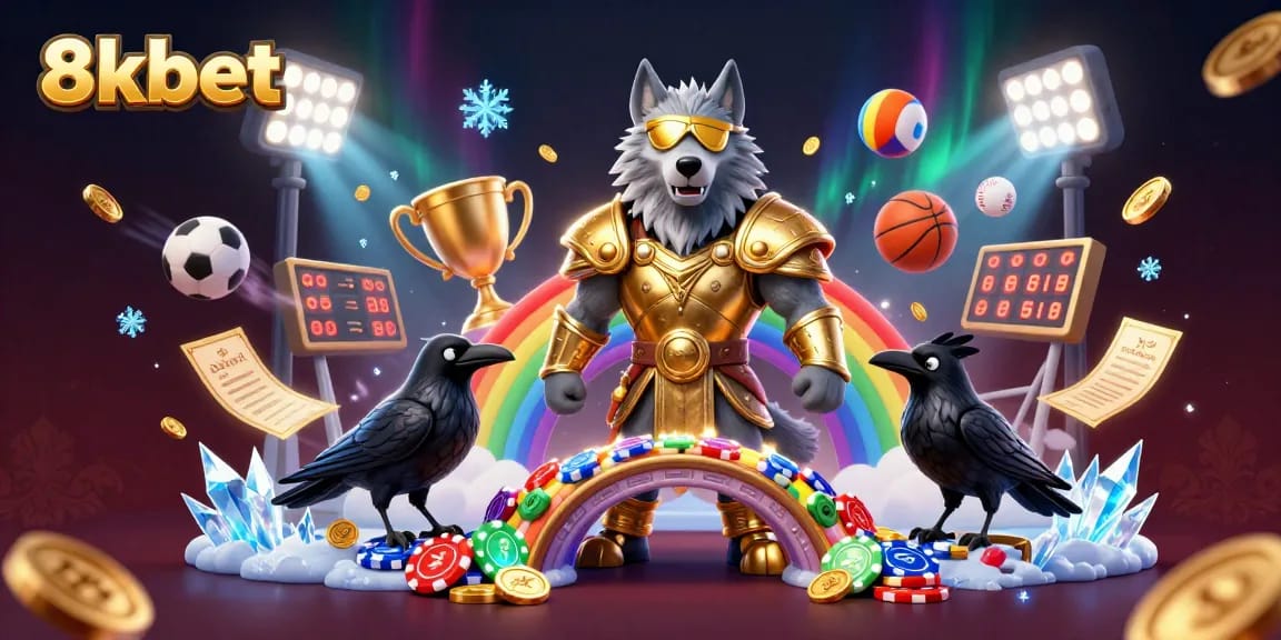 Experience thrilling gameplay at 8kbet with dynamic characters and vibrant casino elements.
