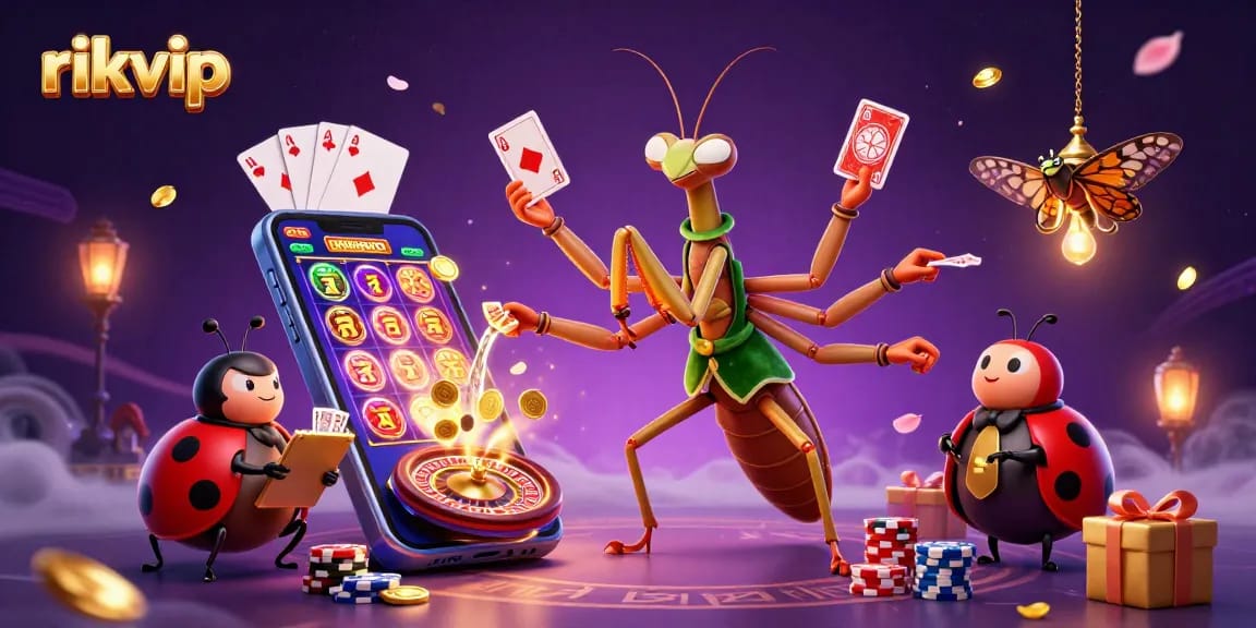 Experience the thrilling games at rikvip with a vibrant casino atmosphere and dynamic characters!