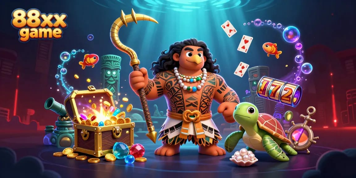 Experience the excitement of the 88xx game with dynamic casino action and vivid characters.