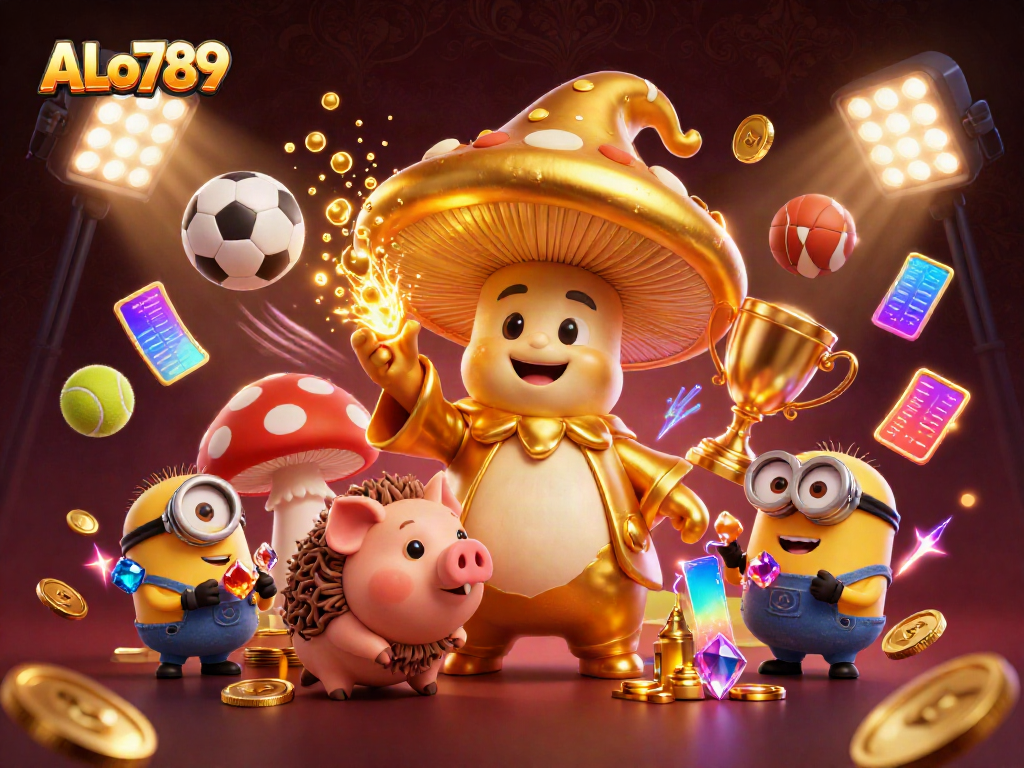 Experience the magical world of ALo789 with vibrant casino adventures and dynamic sports elements.