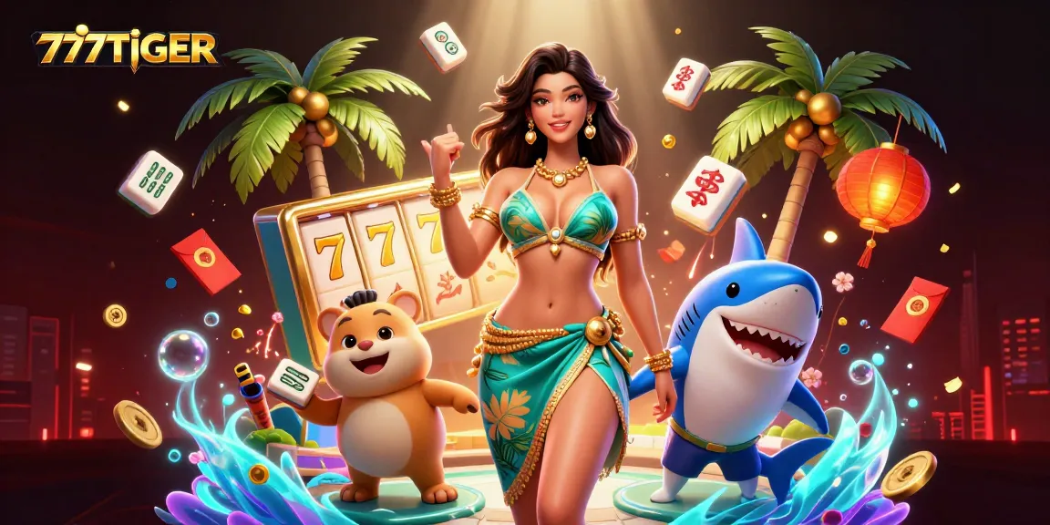 Experience the thrill of winning at 777TIGER with vibrant slot games, dynamic visuals, and festive atmosphere.