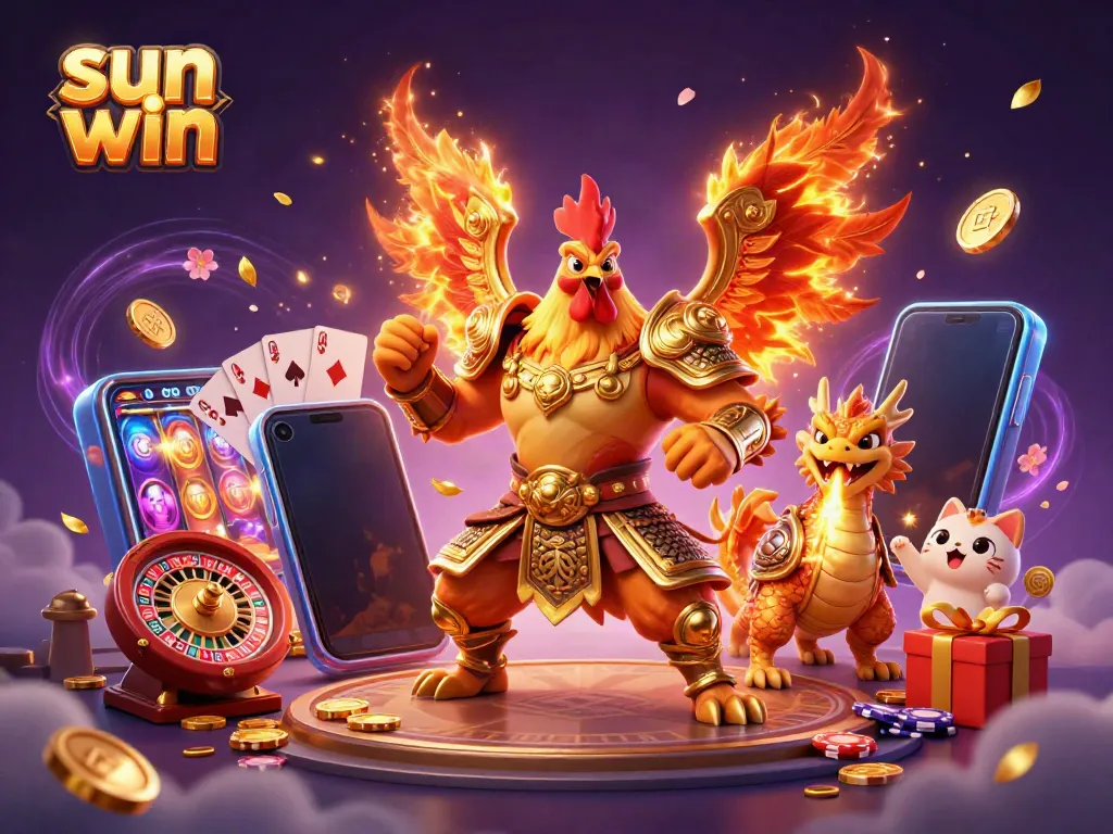 Play games and win at Sun Win's vibrant online casino with thrilling characters and magical elements.