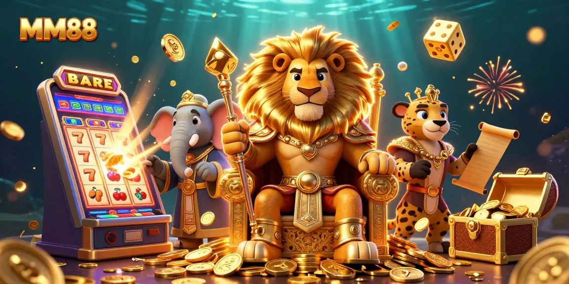 Join the MM88 casino adventure with dynamic symbols, thrilling jackpots, and bold characters!