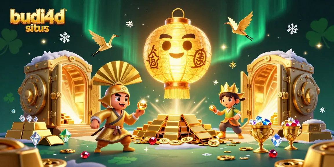 Experience budi4d situs with vibrant visual storytelling showcasing a magical casino atmosphere.