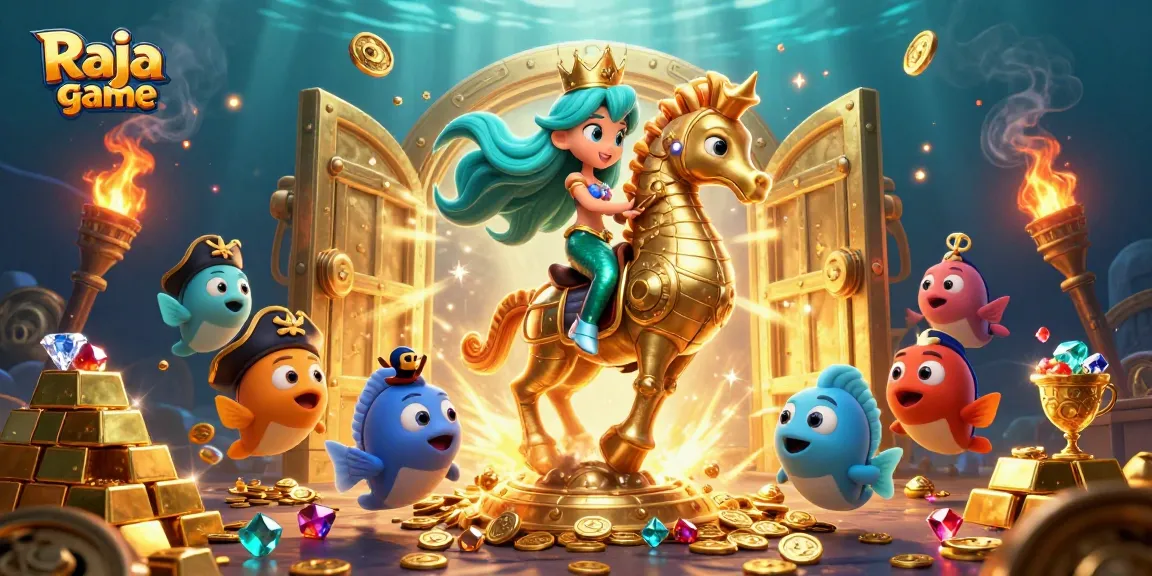Engage in exciting winning opportunities with the Raja game illustrated in vibrant 3D detail.