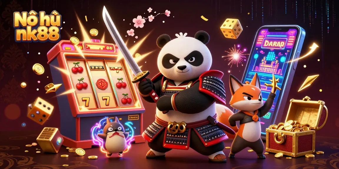 Experience the thrill of Nổ hũ nk88 with dynamic characters and exciting jackpot action!