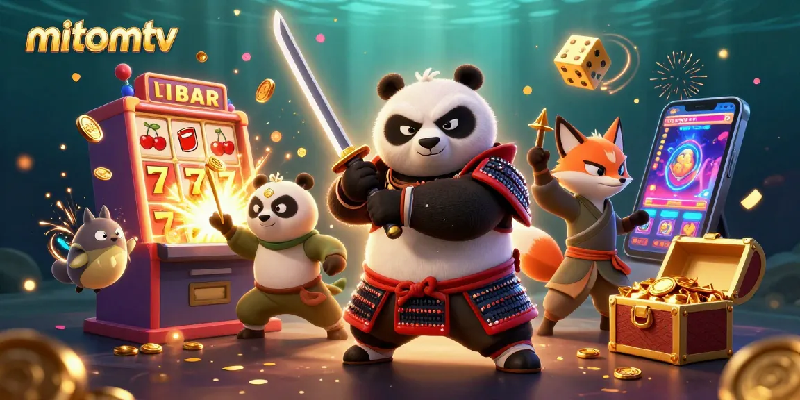 Experience exciting gameplay on MitomTV with vibrant characters and thrilling casino elements