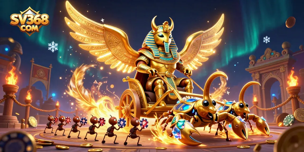Engage with SV368 COM while enjoying a thrilling 3D casino experience in an epic arena.