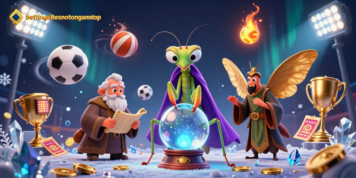 Explore betting strategies at bettingsitesnotongamstop with sports betting elements in a vibrant scene.