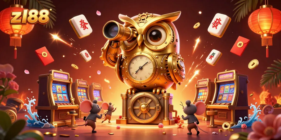 Experience the thrilling world of z188 with dynamic casino characters and game elements.