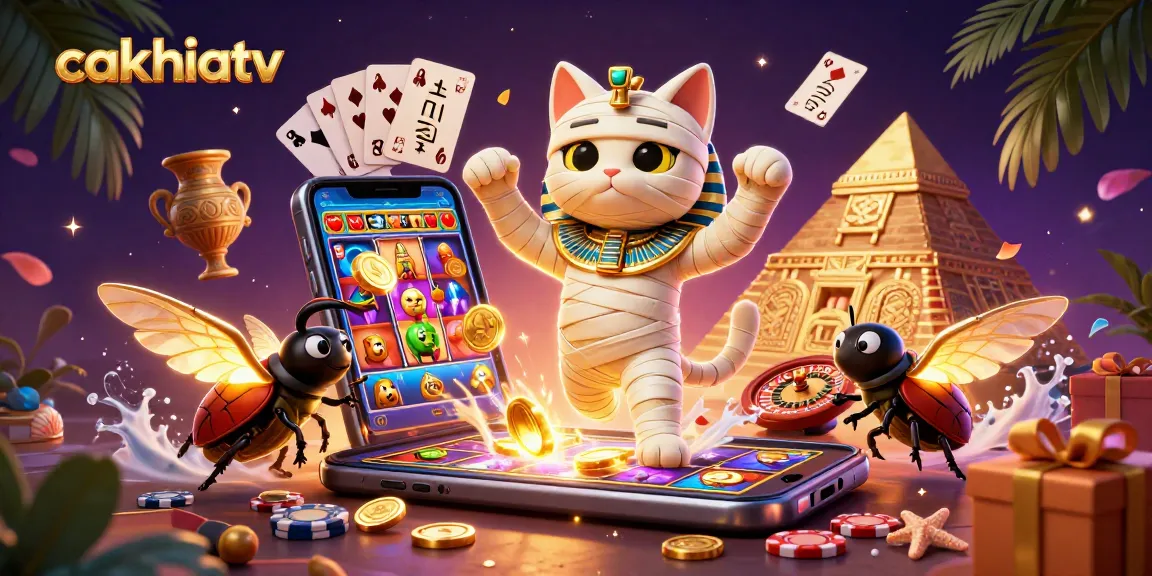CakhiaTV brings thrilling HD gameplay alive with vibrant casino-themed characters and dynamic elements.
