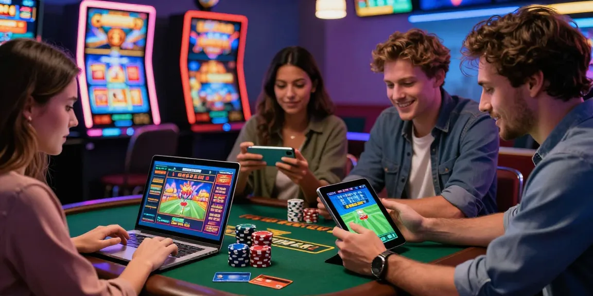 Top credit card casinos UK scene showcasing players enjoying slots and sports betting, highlighting https://gdsap.org.uk.
